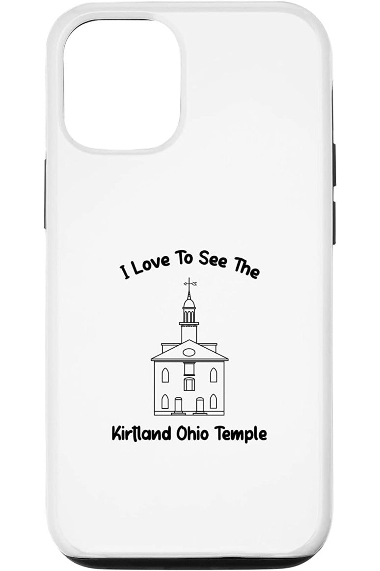 Kirtland Ohio Temple Apple iPhone Cases - Primary Style (English) US
