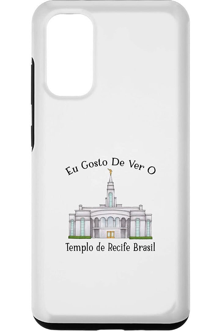 Templo de Manaus Brasil Samsung Phone Cases - Happy Style (Portuguese) US