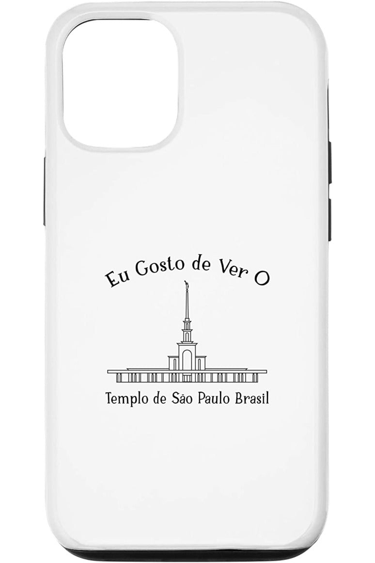Sao Paulo Brazil Temple Apple iPhone Cases - Happy Style (Portuguese) US