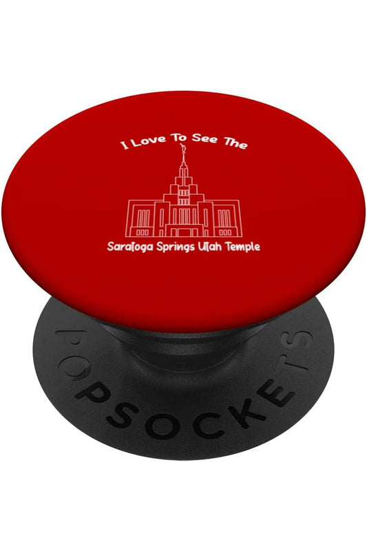 Saratoga Springs Utah Temple PopSockets Grip - Primary Style (English) US