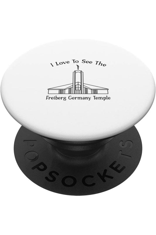 Freiberg Germania Tempio, amo vedere il mio tempio, felice PopSocket