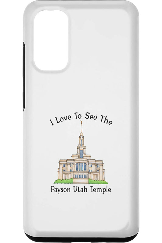 Payson Utah Temple Samsung Phone Cases - Happy Style (English) US