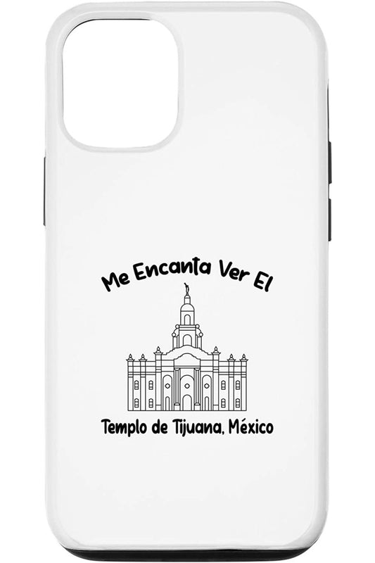 Tijuana Mexico Temple Apple iPhone Cases - Primary Style (Spanish) US