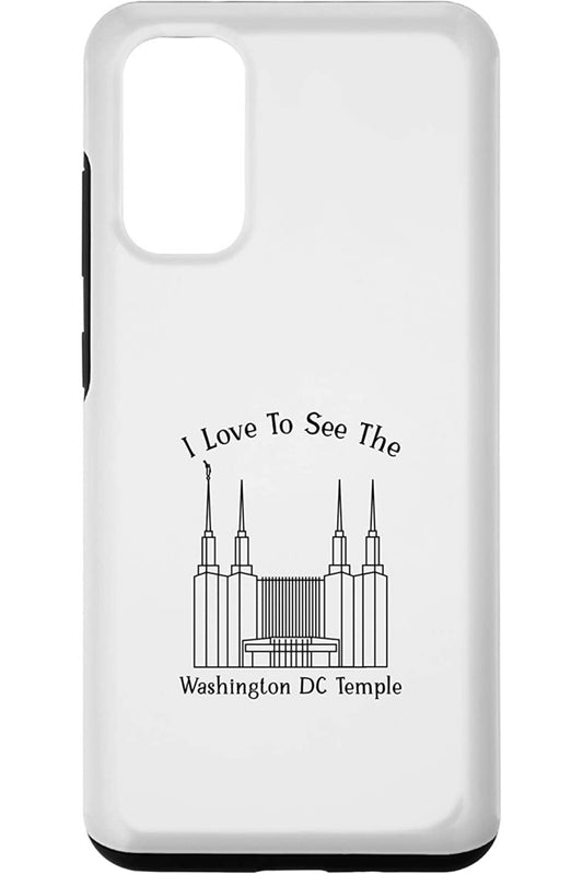 Washington DC Temple Samsung Phone Cases - Happy Style (English) US