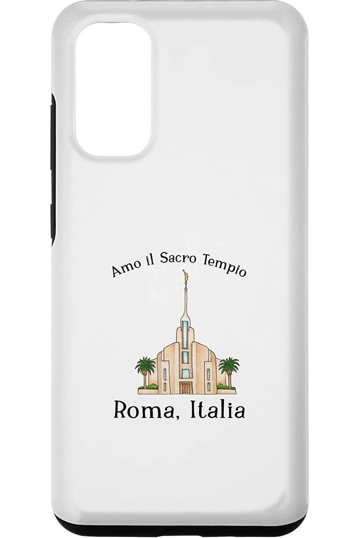 Rome Italy Temple Samsung Phone Cases - Happy Style (Italian) US