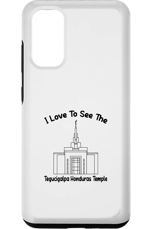 Tegucigalpa Honduras Temple Samsung Phone Cases - Primary Style (English) US
