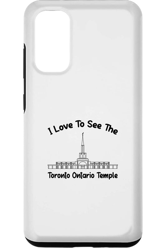 Toronto Ontario Temple Samsung Phone Cases - Primary Style (English) US