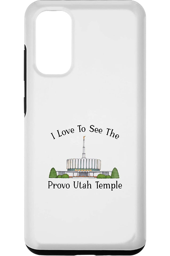 Provo Utah Temple Samsung Phone Cases - Happy Style (English) US