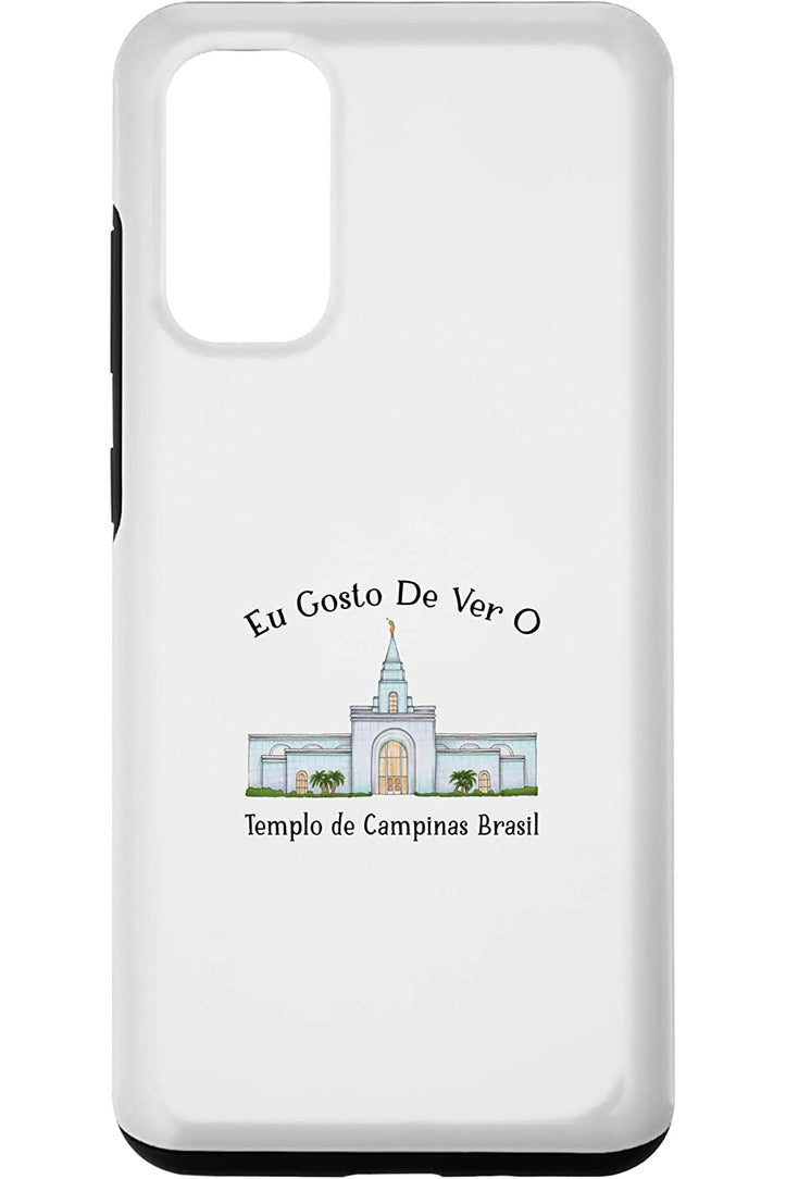 Templo de Manaus Brasil Samsung Phone Cases - Happy Style (Portuguese) US