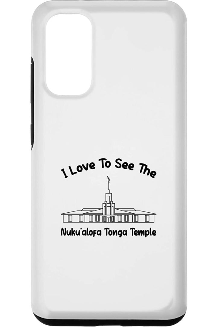 Nuku'alofa Tonga Temple Samsung Phone Cases - Primary Style (English) US