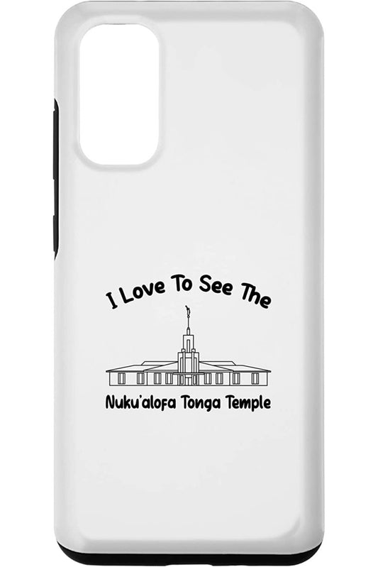 Nuku'alofa Tonga Temple Samsung Phone Cases - Primary Style (English) US