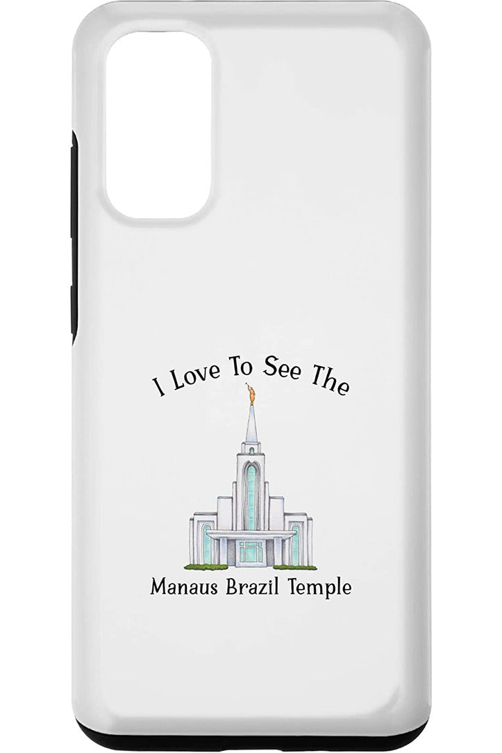 Manaus Brazil Temple Samsung Phone Cases - Happy Style (English) US