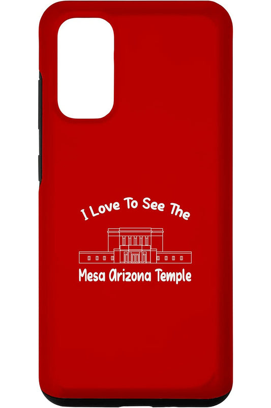 Mesa Arizona Temple Samsung Phone Cases - Primary Style (English) US
