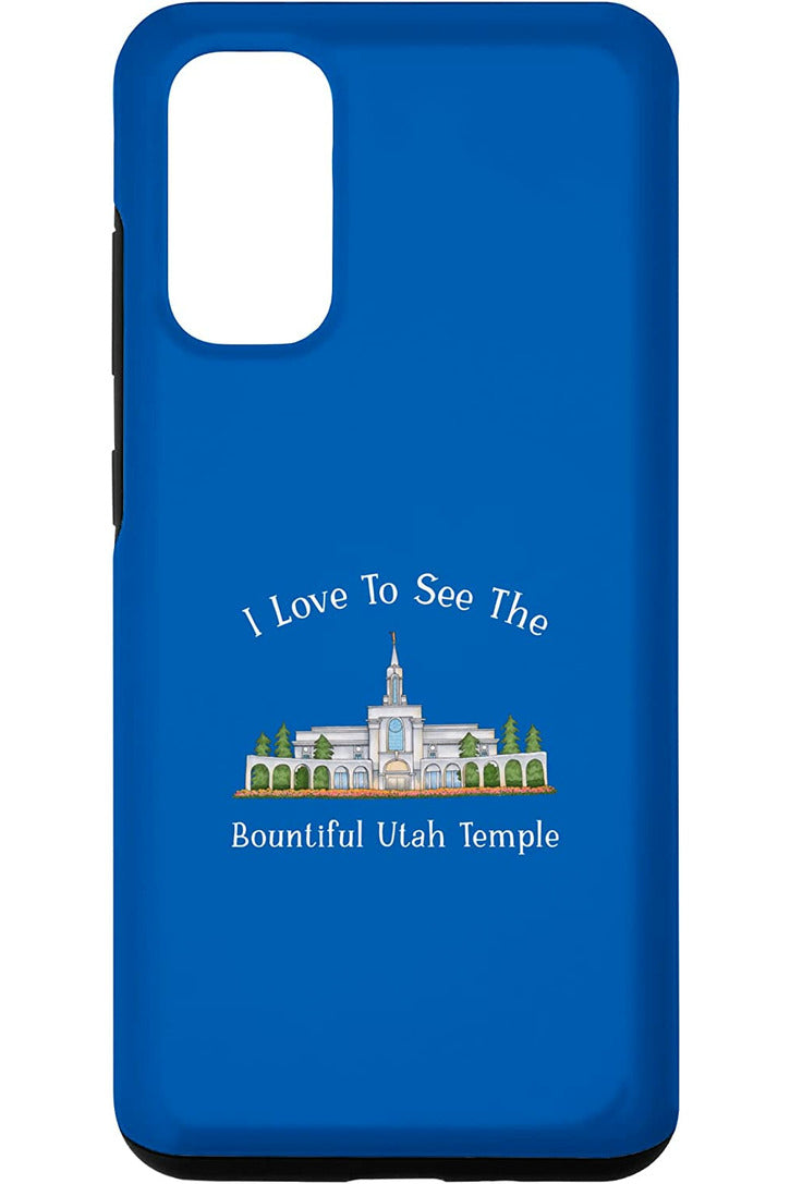 Bountiful Utah Temple Samsung Phone Cases - Happy Style (English) US