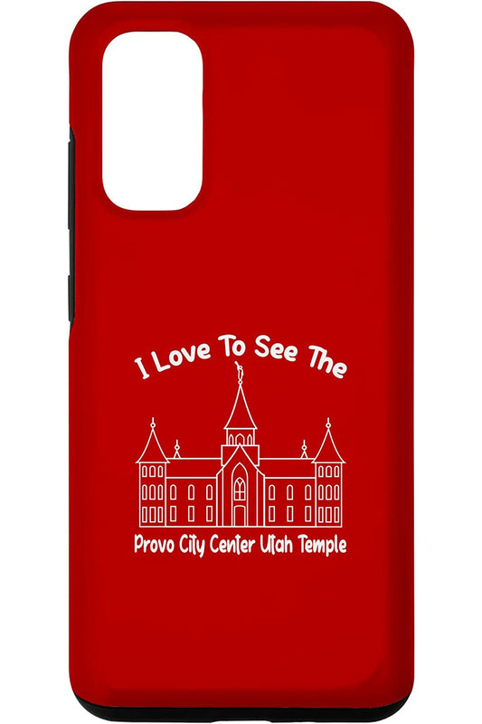 Provo City Center Utah Temple Samsung Phone Cases - Primary Style (English) US