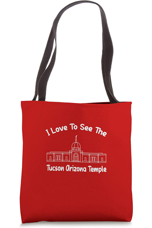 Tucson Arizona Temple Tote Bag - Primary Style (English) US