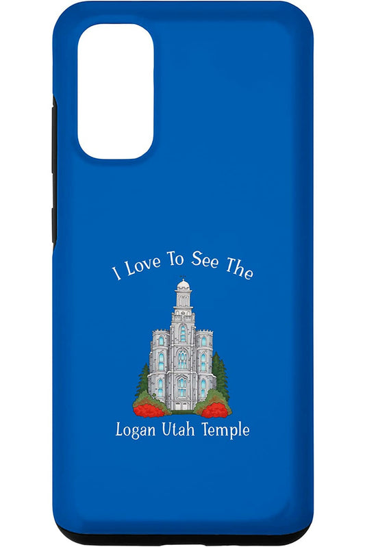 Logan Utah Temple Samsung Phone Cases - Happy Style (English) US