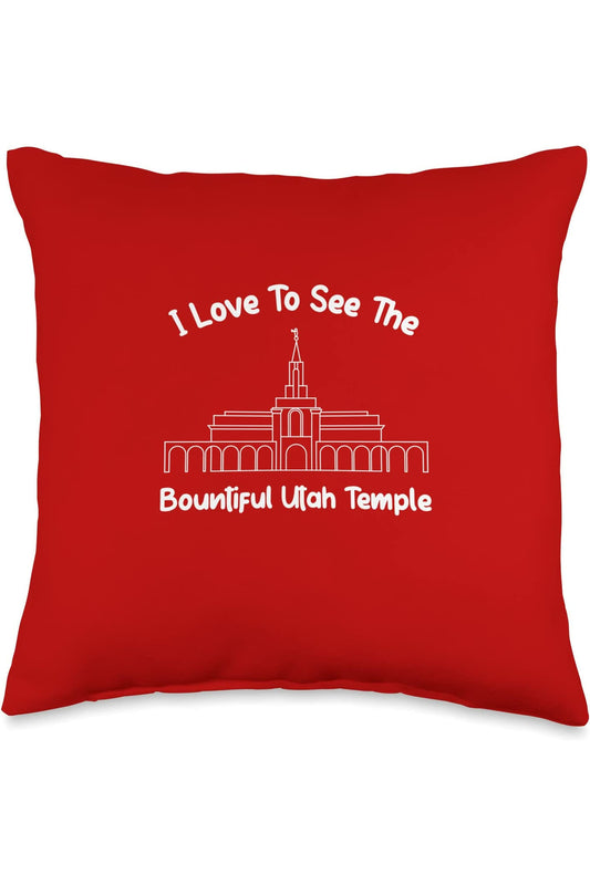 Bountiful Utah Temple Throw Pillows - Primary Style (English) US