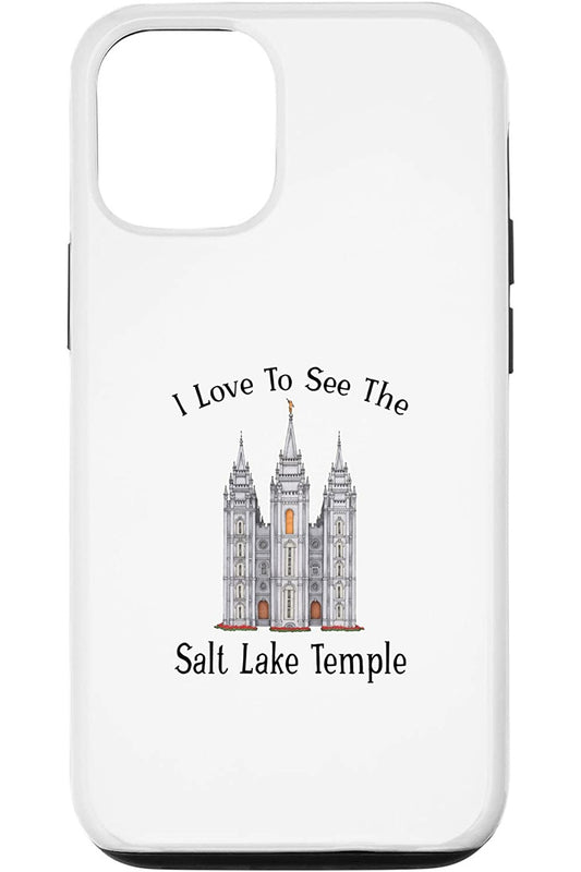 Salt Lake Temple Apple iPhone Cases - Happy Style (English) US