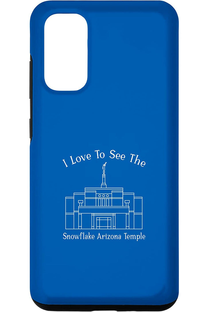 Snowflake Arizona Temple Samsung Phone Cases - Happy Style (English) US