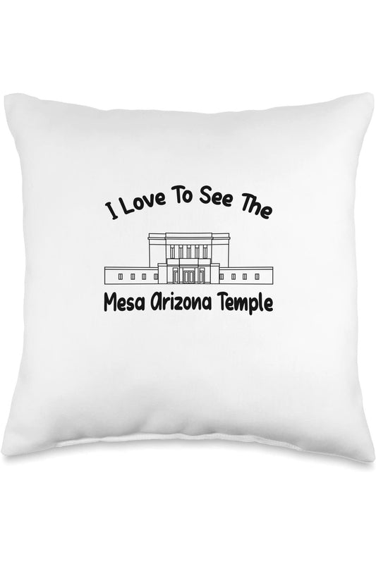 Mesa Arizona Temple Throw Pillows - Primary Style (English) US