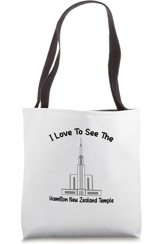 Hamilton New Zealand Temple Tote Bag - Primary Style (English) US