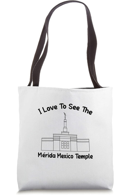 Merida Mexico Temple Tote Bag - Primary Style (English) US