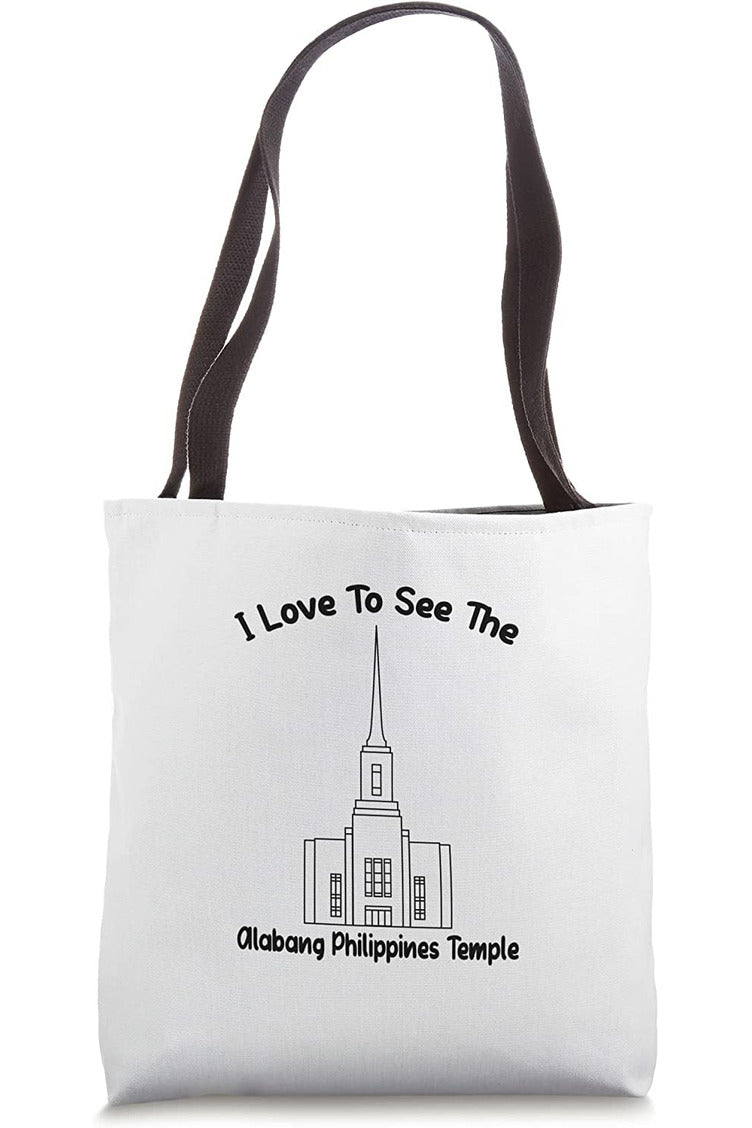 Alabang Philippines Temple Tote Bag - Primary Style (English) US
