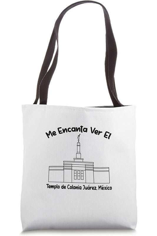 Colonia Juarez Chihuahua Mexico Temple Tote Bag - Primary Style (Spanish) US