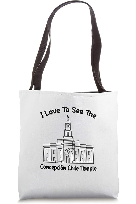 Concepcion Chile Temple Tote Bag - Primary Style (English) US