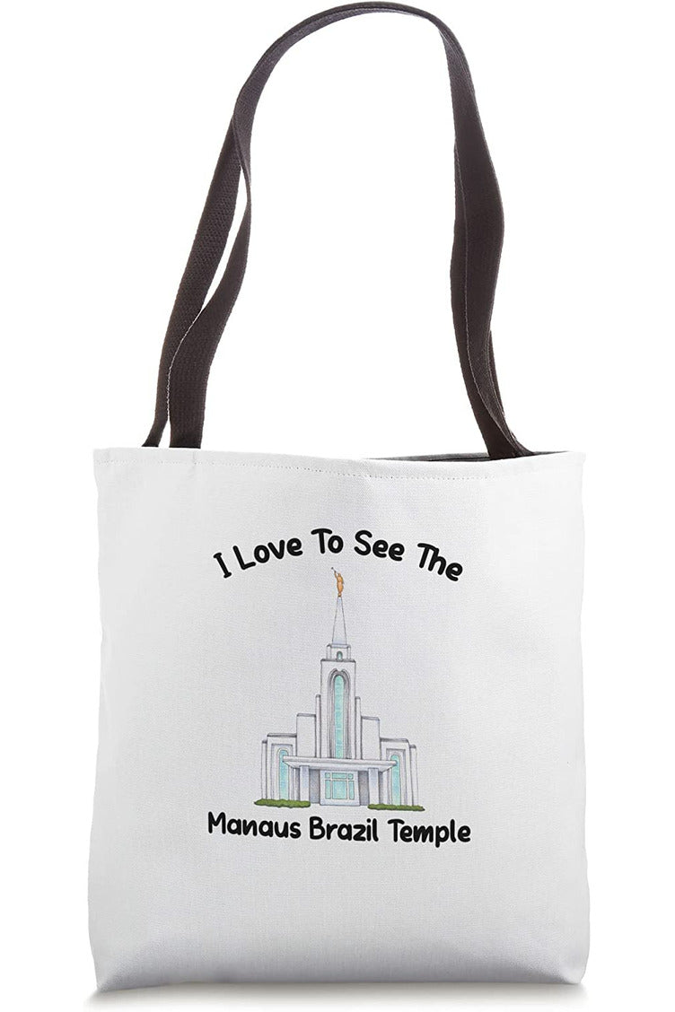 Manaus Brazil Temple Tote Bag - Primary Style (English) US