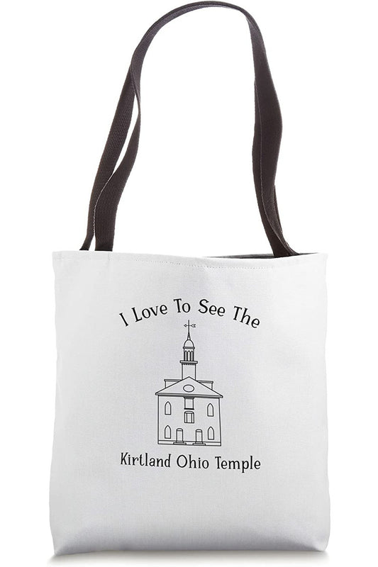 Kirtland Ohio Temple Tote Bag - Happy Style (English) US