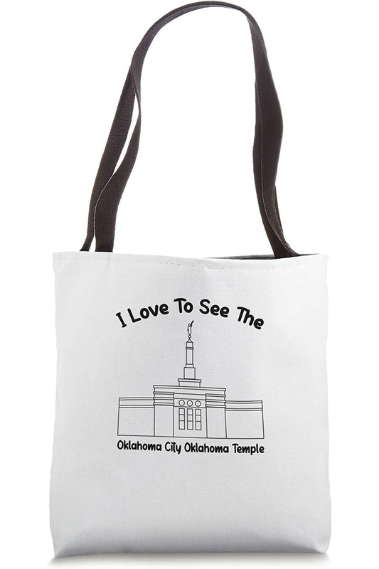 Oklahoma City Oklahoma Temple Tote Bag - Primary Style (English) US