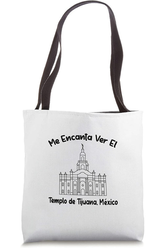 Tijuana Mexico Temple Tote Bag - Primary Style (Spanish) US