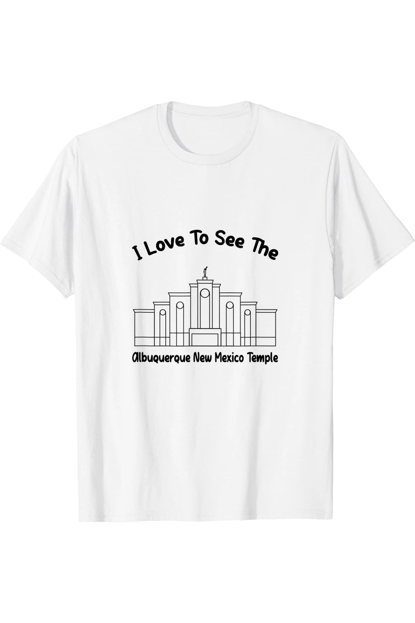 Albuquerque New Mexico Temple T-Shirt - Primary Style (English) US