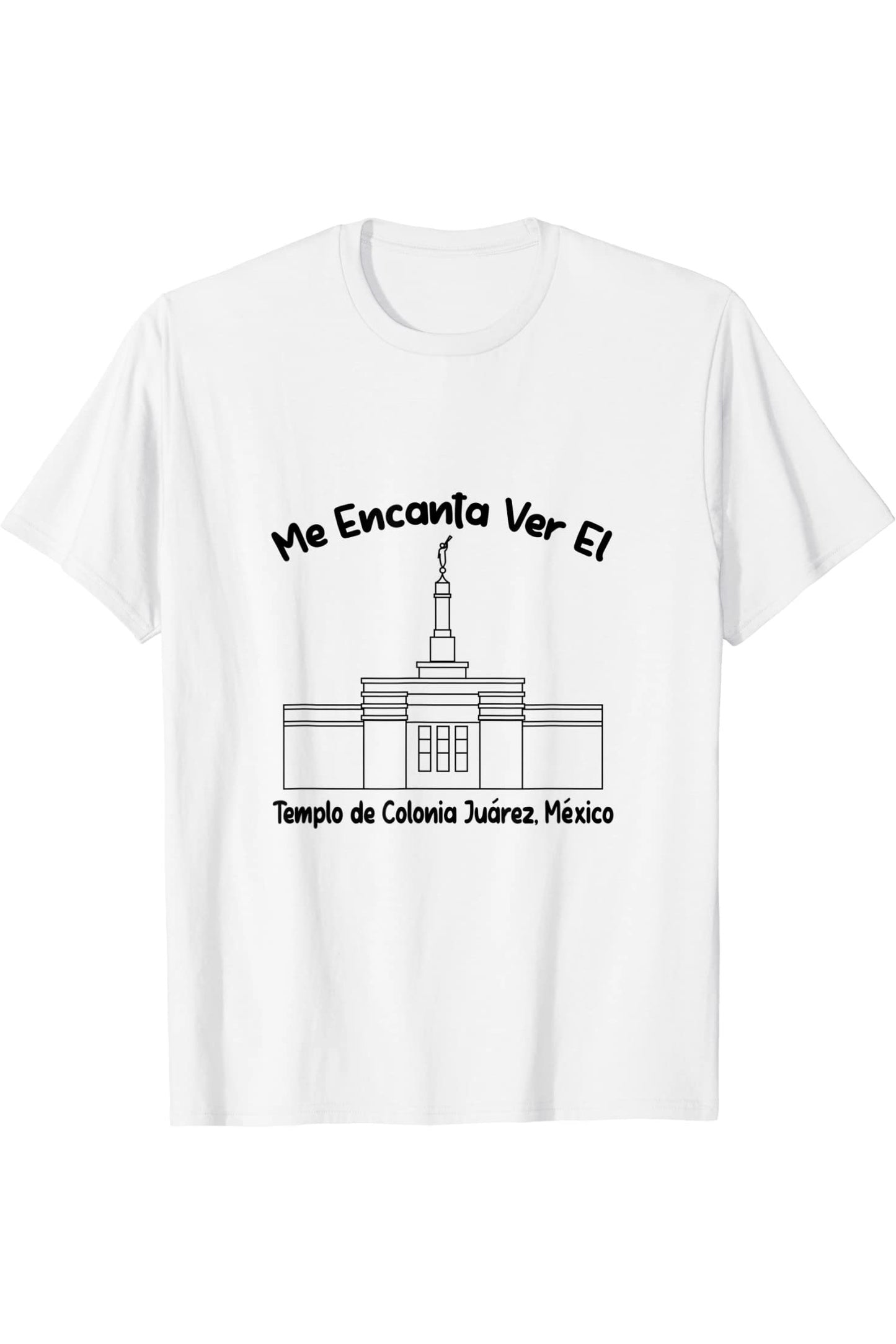 Colonia Juarez Chihuahua Mexico Temple T-Shirt - Primary Style (Spanish) US