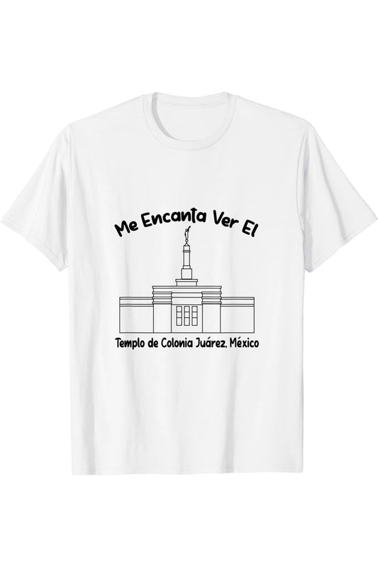 Colonia Juarez Chihuahua Mexico Temple T-Shirt - Primary Style (Spanish) US