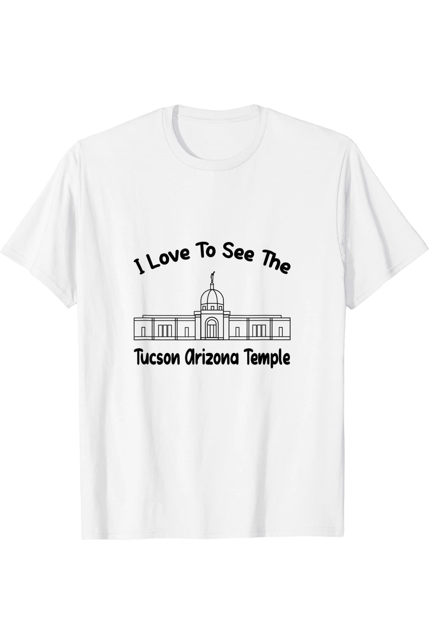 Tucson Arizona Temple T-Shirt - Primary Style (English) US