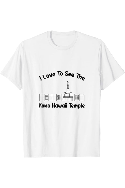 Kona Hawaii Temple T-Shirt - Primary Style (English) US