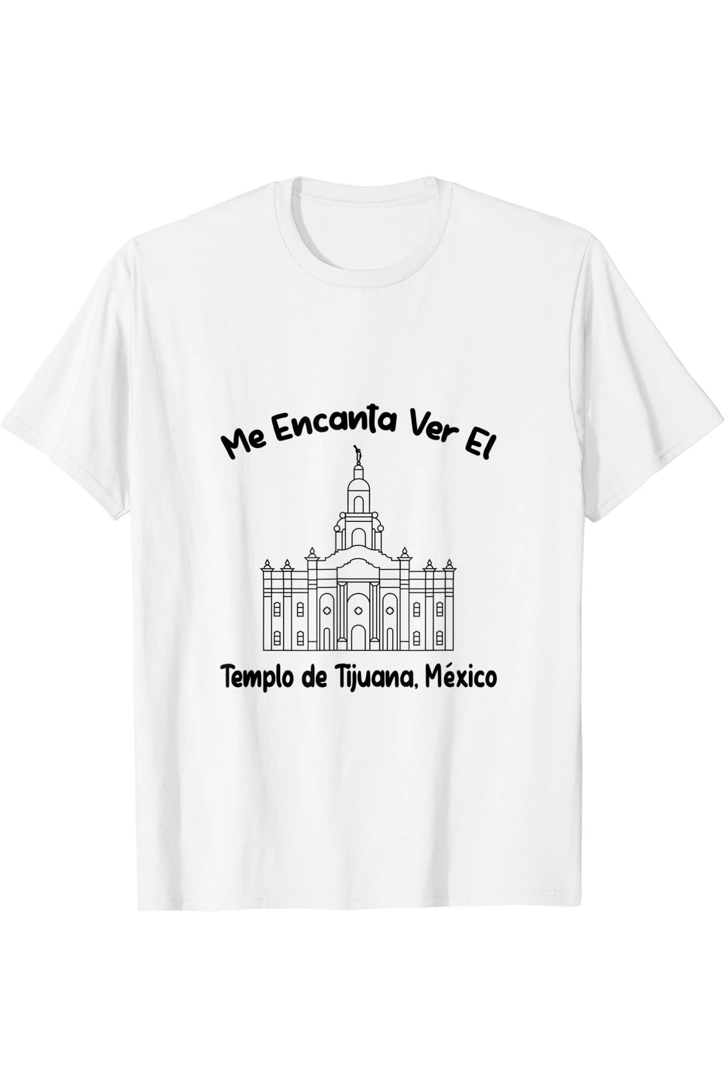 Tijuana Mexico Temple T-Shirt - Primary Style (Spanish) US