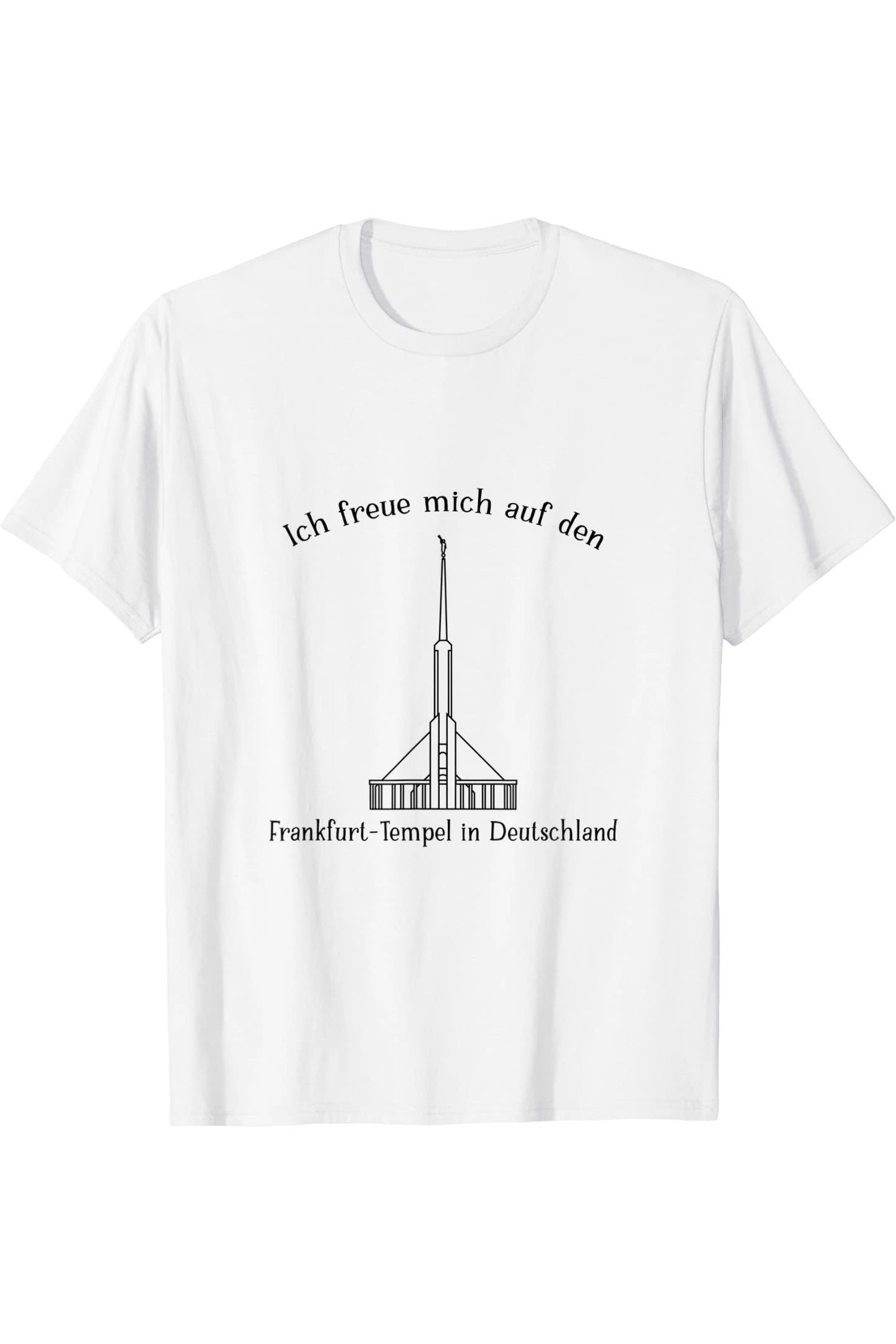 abundante templo de Utah, me encanta ver mi templo (alemán) T-Shirt
