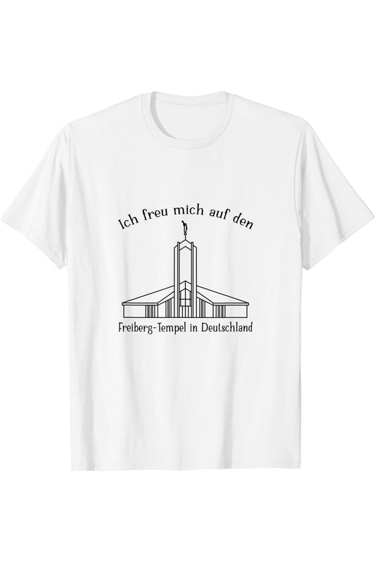 Freiberg Alemania Temple, me encanta ver mi templo (alemán) T-Shirt