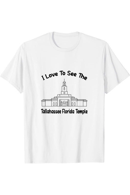Tallahassee Florida Temple T-Shirt - Primary Style (English) US