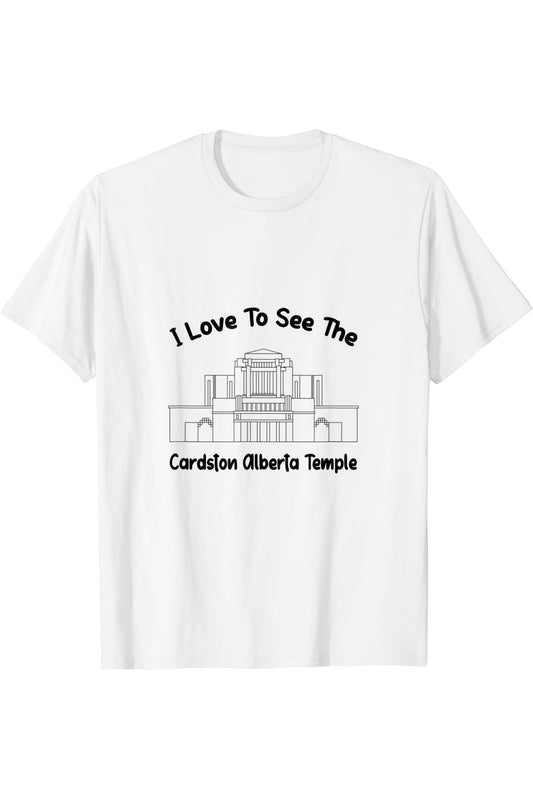 Cardston Alberta Temple T-Shirt - Primary Style (English) US