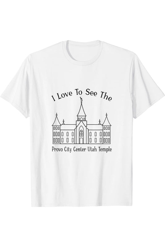 Provo City Center Utah Temple T-Shirt - Happy Style (English) US