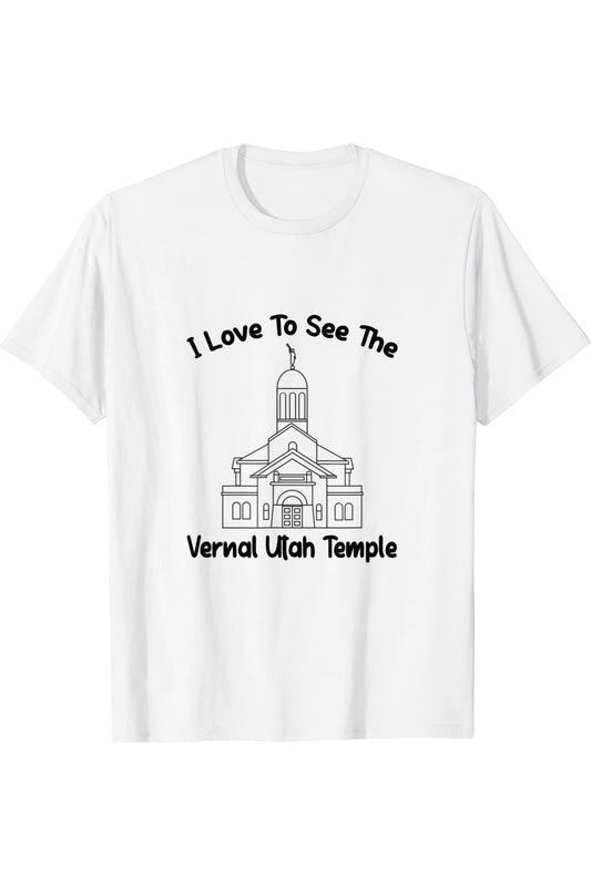 Vernal Utah Temple T-Shirt - Primary Style (English) US