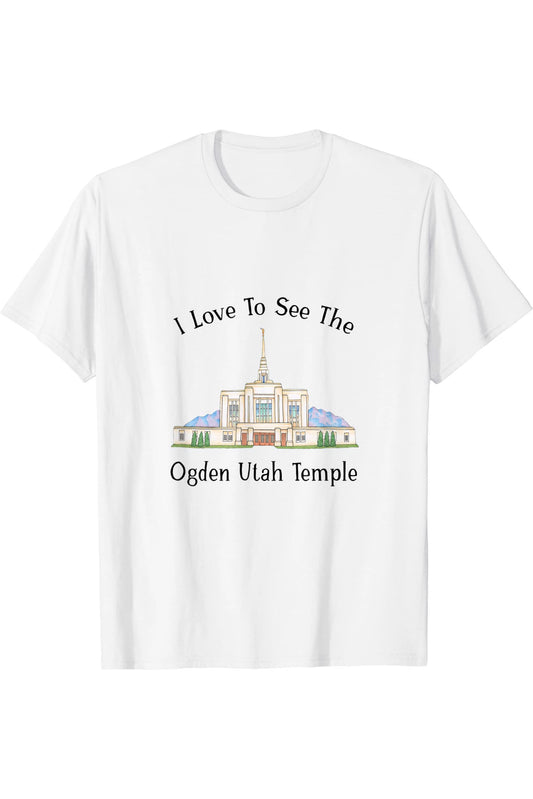 Ogden Utah Temple T-Shirt - Happy Style (English) US