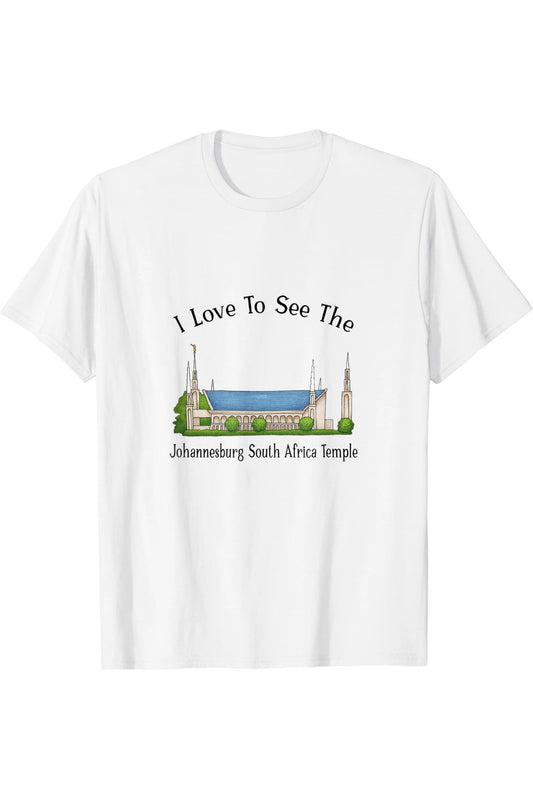 Johannesburg South Africa Temple T-Shirt - Happy Style (English) US