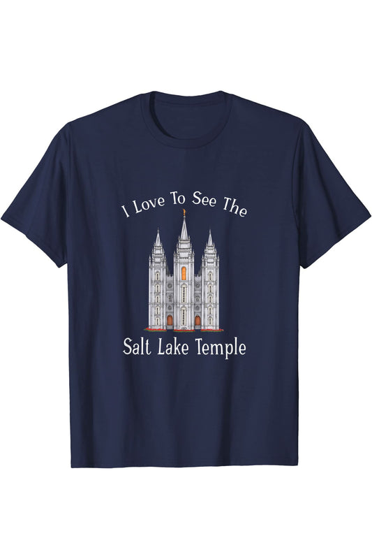 Salt Lake Temple T-Shirt - Happy Style (English) US