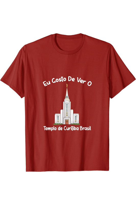 Templo de Manaus Brasil T-Shirt - Primary Style (Portuguese) US